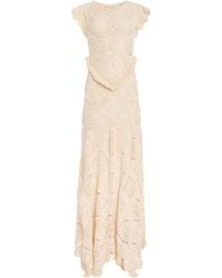 Ulla Johnson - Annalisa Cotton-Crochet Maxi Dress - Lyst