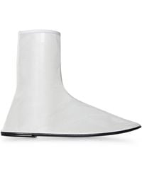 The Row - Sock Mesh Ankle Boots - Lyst