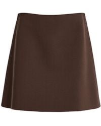 Birrot - Exclusive Lay3 Crepe Mini Skirt - Lyst