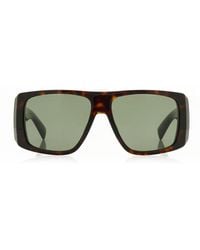 Saint Laurent - Flat-Top Acetate Sunglasses - Lyst