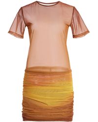 Ay Que Calor - Exclusive La Isla Dafne Mesh Mini Skirt Set - Lyst