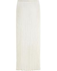 TOTEME - Crinkled Knit Skirt - Lyst