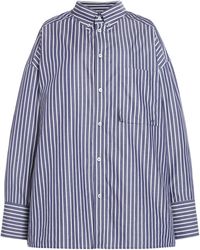 DARKPARK - Nathalie Oversized Striped-cotton Shirt - Lyst