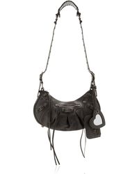 Balenciaga - Le Cagole Small Leather Shoulder Bag - Lyst