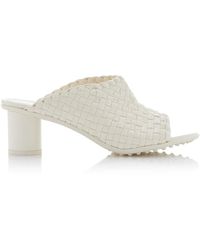 Bottega Veneta - Atomic Intrecciato Leather Mules - Lyst
