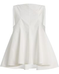 KHAITE - Marita Organic Cotton Top - Lyst