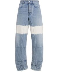 Jil Sander - Jeans With A Bleaching Effect - Lyst