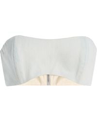 Agolde - Gwynne Denim Tube Top - Lyst