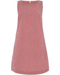 Posse - Emma Cotton Mini Dress - Lyst