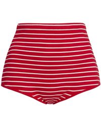 Frankie Shop - Exclusive Riviera Alissa Striped Knit Briefs - Lyst
