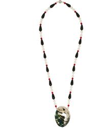 Julietta - Exclusive Thalassa Gold-plated Multi-stone Necklace - Lyst