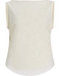 Bondeye - Lia Layered Mesh Tank Top - Lyst