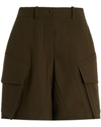JW Anderson - Tailored Stretch-wool Cargo Shorts - Lyst