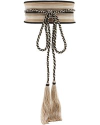 Le Sundial - Exclusive La Isla Knitted Belt - Lyst