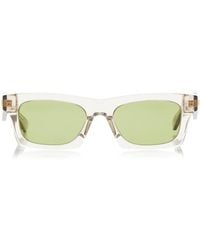 Bottega Veneta - Square-Frame Acetate Sunglasses - Lyst