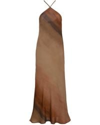 Anemos - The Bias-Cut Midi Dress - Lyst