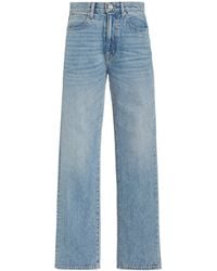SLVRLAKE Denim - London Rigid High-rise Straight-leg Jeans - Lyst