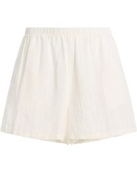 FAVORITE DAUGHTER - The Off Duty Linen Mini Shorts - Lyst