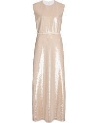 Giambattista Valli - Sleeveless Sequined Maxi Dress - Lyst