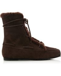 Aeyde - Paul Shearling Boots - Lyst