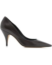 The Row - Liisa Ii Leather Pumps - Lyst