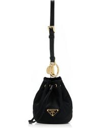 Prada - Mini Icon Re-Nylon Bag Charm - Lyst