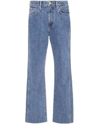 SLVRLAKE Denim - Hero Rigid High-rise Straight-leg Jeans - Lyst