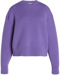 Bottega Veneta - English Ribbed Cashmere-blend Sweater - Lyst