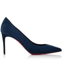Christian Louboutin - Kate 85Mm Veau Velours Pumps - Lyst