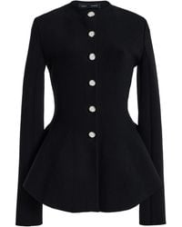 Proenza Schouler - Dasha Compact-Knit Jacket - Lyst