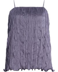 Posse - Esme Plisse Cami Top - Lyst