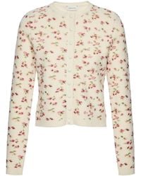 Magda Butrym - Wool-Silk-Cashmere Blend Cardigan - Lyst