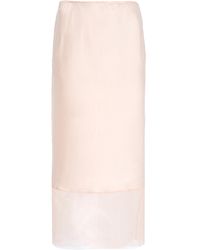 THE GARMENT - Catania Silk Skirt - Lyst
