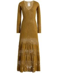 Escvdo - Exclusive Reflejo Cotton Midi Dress - Lyst
