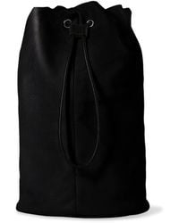 The Row - Sporty Leather Pouch - Lyst