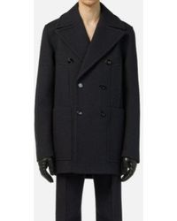 Bottega Veneta - Double-Breasted Cocoon Caban Coat - Lyst