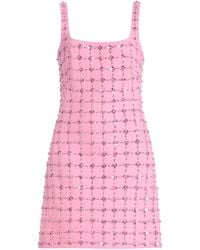 Jonathan Simkhai - Ziva Embellished Crepe Mini Dress - Lyst