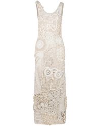 Heirlome - India Freeform Crochet Silk-Cotton Maxi Dress - Lyst