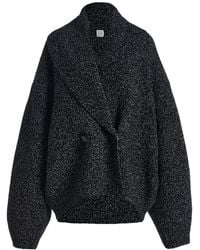 TOTEME - Shawl-Lapel Cashmere-Blend Cardigan - Lyst