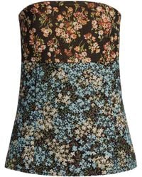 Dries Van Noten - Ciliasa Bustier Top - Lyst
