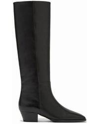 Aeyde - Medea Leather Boots - Lyst