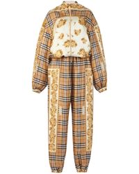 burberry print jumpsuit