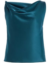 Leset - Barb Satin Shell Top - Lyst