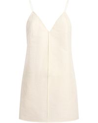 KHAITE - Talsie Silk-Cotton Organza Tank Top - Lyst