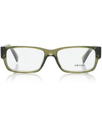 Prada - Square-Frame Acetate Glasses - Lyst
