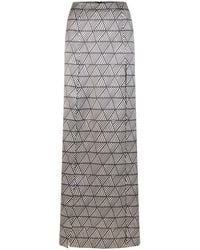 Heirlome - Florence Silk Maxi Skirt - Lyst