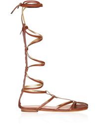 Johanna Ortiz - Baquiana Leather Gladiator Sandals - Lyst