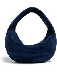 KHAITE - Olivia Medium Suede Hobo Bag - Lyst
