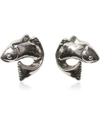 Jacquemus - Les Boucles Poisson Copper-Brass Earrings - Lyst