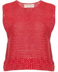 All That Remains - Grace Crocheted Cotton Top - Lyst